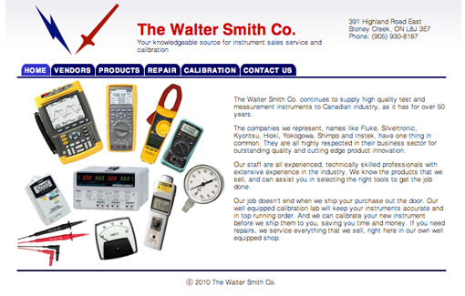 Walter Smith Website